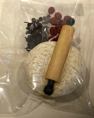 Longaberger Collectors Club Miniature Mixing Bowl Accessory Set-NEW!!! Cover