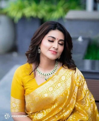 Heavy Indian Pakistani Ethnic Bollywood Designer  Wedding Party Wear Saree - Image 1 of 4