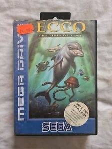 ECCO THE DOLPHIN THE TIDES OF TIME Sega Mega Drive Game COMPLETE PAL Megadrive