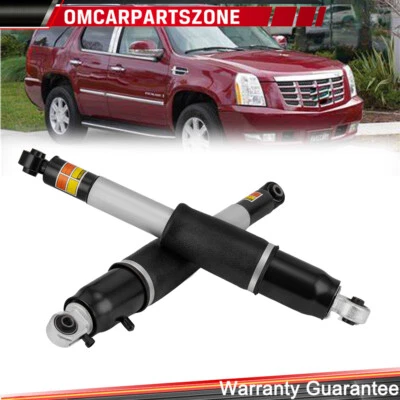 Pair Rear Air Shock Absorbers #23487280 For Cadillac Escalade GMC Yukon 07-14 Foto 1 de 4