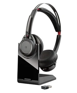 Poly - Voyager Focus UC mit Ladestation (Plantronics) - AUSSTELLUNGSSTÜCK Blueto - Bild 1 von 7