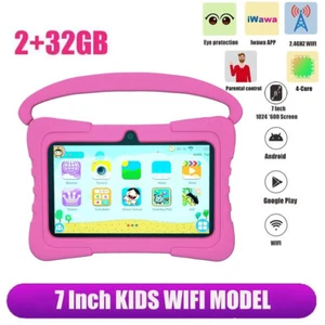 2025 NEW Kids Tablet 7 Inch, 32GB, Parental Control, Bundle, WIFI, Free Case, - Picture 1 of 8