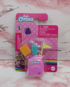 New Sealed Chelsea Kelly Doll Back To School Backpack Fashion Pack for Gift Play - Picture 1 of 1