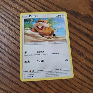 Patrat 107/145 - Common Pokemon Card - Guardians Rising Set (2017) - Light Play - Picture 1 of 2