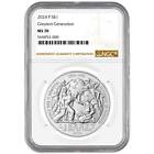 2024-P Unc $1 Greatest Generation Silver Commemorative Ngc Ms70 Brown Label