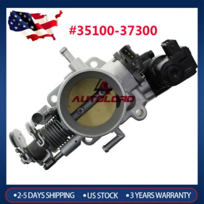 35100-37300 Throttle Body For Hyundai 2001-08 Santa Fe Sonata Tiburon Optima 2.7 Foto 1 de 4