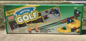 New Sealed In Box Vintage 1986 Parker Brothers Official NERF Indoor Golf Set - Picture 1 of 14