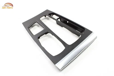 2014-18 BMW X5 F15 CENTER CONSOLE SHIFT SHIFTER BEZEL TRIM COVER TOP PANEL OEM Foto 1 de 4