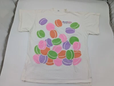 Camisa SweeTarts Candy vintage de una sola puntada con estampado de caramelos años 80 adulto grande EE. UU. Foto 1 de 4