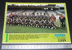 Clipping Poster Football 1987-1988 D2 Olympique Lyonnais Lyon Ol Gerland Gones