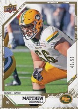 2019 Upper Deck CFL Football Gold Parallel Singles You Pick -- #1--#198 of /50
