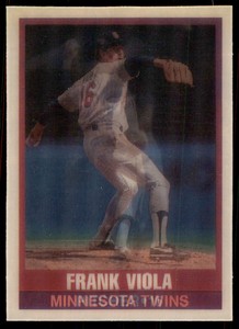 1989 SPORTFLICS. FRANK VIOLA. MINNESOTA TWINS #10