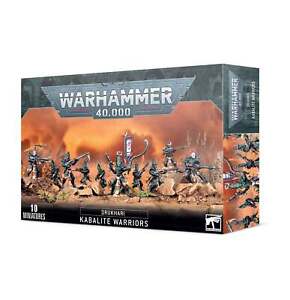 Kabalite Warriors Drukhari 40K Warhammer scellé
