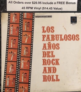 Los Fabulosos Años del Rock and Roll-Box set 3 LPs-33 RPM Melody 76-Free ship US - Picture 1 of 9