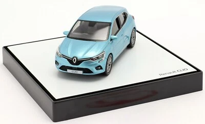 NOREV - Scatola del produttore RENAULT Clio V 2019 celeste metallizzato - 1/4... - Immagine 1 di 2