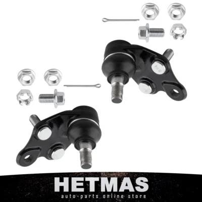 2 rótulas inferiores de suspensión delantera para Toyota Corolla 1988-1992 Geo Prizm Foto 1 de 4