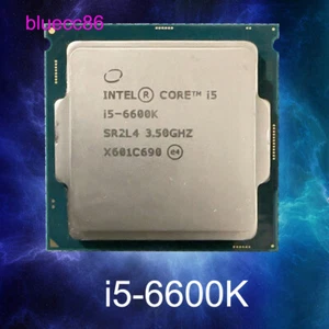 Intel Quad Core i5-6600K LGA1151 CPU Processor 3.50GHz 4-Core 4-Thread - Picture 1 of 1