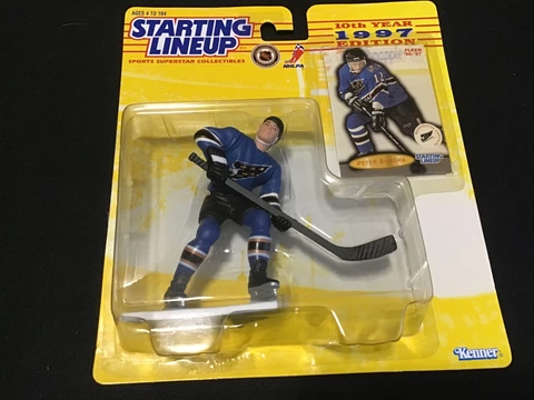 1997 Starting Lineup Peter Bondra Washington Capitals Figure & Card New Cover