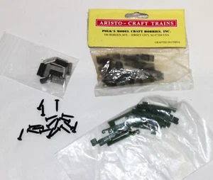 Lote de piezas de maqueta de tren escala O Artista resortes conectores soportes - Imagen 1 de 2