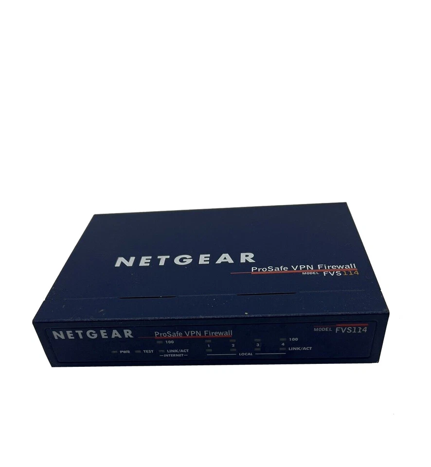 Netgear FVS114 Pro Safe VPN Firewall 4 Port                                 **10 - Bild 1 von 1