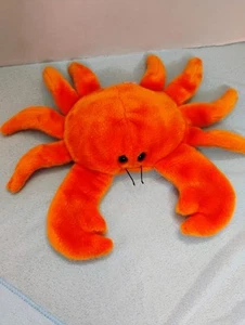 1999 Retired Beanie Buddies Orange "Digger" Crab, Tylon - Bild 1 von 5