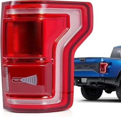 2015-2017 FORD F-150 w/BLINDSPOT LED RIGHT OUTER TAILLIGHT Raptor Lariat Limited - Image 1 of 4
