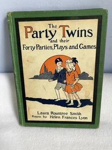 The Party Twins Children’s Book,1923,Laura Rountree - Picture 1 of 11