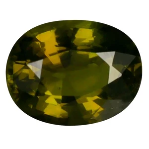 0.78 ct Superb Oval Cut (7 x 5 mm) Mozambique Green Tourmaline Natural Gemstone - Picture 1 of 1