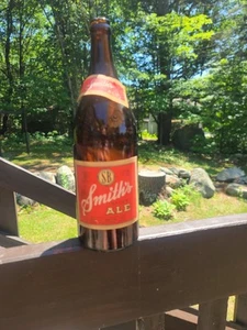 Smith's Ale, New Bedford MA, Smith Bros. Inc., Qt Bottle w/label - Picture 1 of 10