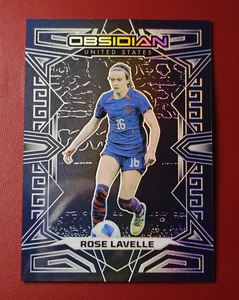 2023 Panini Obsidian Rose Lavelle #199 USA USWNT Soccer Card 54/120 Serial - Picture 1 of 2
