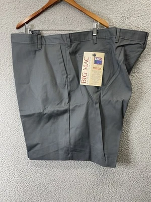 🔥 Camisas de trabajo Big Mac (J.C. Penny) gris sarga resistente auténticas para hombre talla 60 Foto 1 de 4