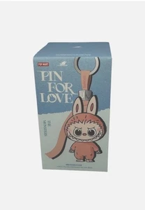 Authentic Popmart the Monsters Series Labubu Pin for Love Blind Blue Box (N-Z) - Picture 1 of 3