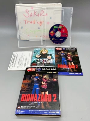 Nintendo GameCube GC Biohazard 2 Resident Evil 2 w/ Box From Japan - Image 1 of 4