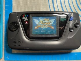 Sega Game Gear Black Fully RECAPPED, CLEANED, TESTED & WORKING