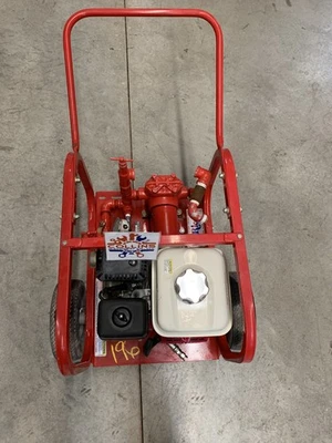 Bomba de pistón de gas Rice Hydro DEH-10/450 Hypro Series 5200 con motor Honda Foto 1 de 4