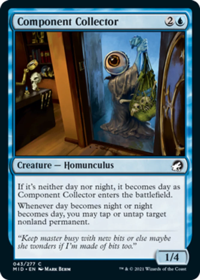 x1 Component Collector - Innistrad: Midnight Hunt - NM - MTG - Image 1 of 1