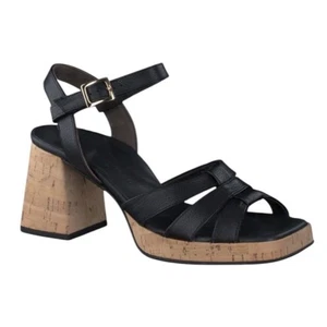 NWOT Paul Green Black Tina Sandal – Sz 9.5 - Picture 1 of 8