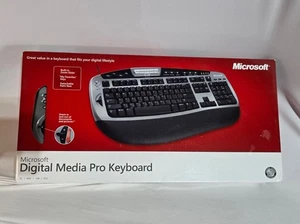 Klawiatura Microsoft Digital Media Pro model 1031 nowa w pudełku PS2 USB - Zdjęcie 1 z 9