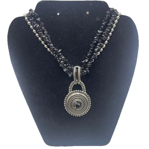 JAN MICHAELS Garnets Necklace San Francisco Designer Multi Strand Necklace - Picture 1 of 8