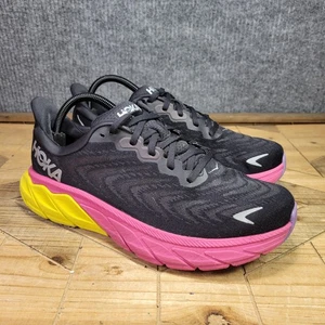 Hoka One One Arahi 6 1123195 BPYR Women 10B Black Shoes Road Running Sneakers - Picture 1 of 11