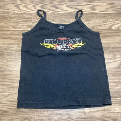 Camisa Harley Davidson 2005 Sturgis Tank para mujer XL negra motociclista rally Foto 1 de 4