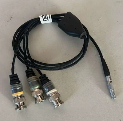 RED Digital Cinema 3BNC-TO-00 SYNC Cable for Timecode, Genlock, & Run/Stop - Image 1 of 4