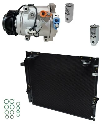 Nuevo kit de compresor de aire acondicionado Ryc con condensador EB00A-N para Lexus LX570 5,7 L 2009 Foto 1 de 4