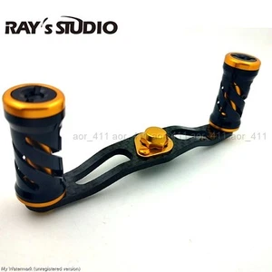 RAY'S Studio ABU・DAIWA Carbon Fiber Power handle with Aluminum knob fishing reel - Picture 1 of 19