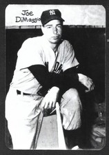 1971 HOUSE OF JAZZ  Joe DiMaggio  NEW YORK YANKEES  NM-MINT  A   RARE!