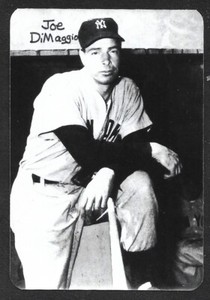 1971 HOUSE OF JAZZ  Joe DiMaggio  NEW YORK YANKEES  NM-MINT  A   RARE!