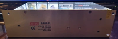 Fuente de alimentación conmutada S-600-24 AC 110V/220V a CC 24V 600W para LED, cargadores, etc. Foto 1 de 4