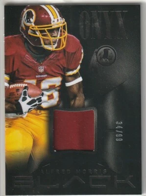 Alfred Morris 2013 Panini Black Onyx Materials 34/99 Washington - Image 1 of 2