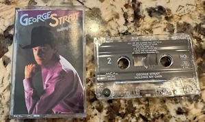 George Strait Holding My Own Album Cassette MCA 1992 - Picture 1 of 2
