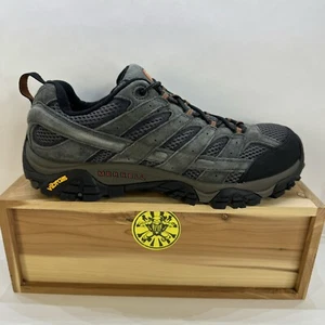 Merrell Moab 2 Vent Beluga Leather Hiking Shoes J06015 Men’s Size 9 - Picture 1 of 9